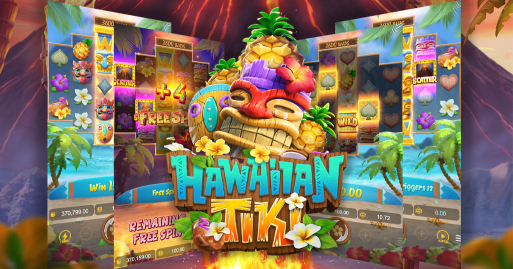 Hawaiian-Tiki-ภาพรวมของเกมสล็อต