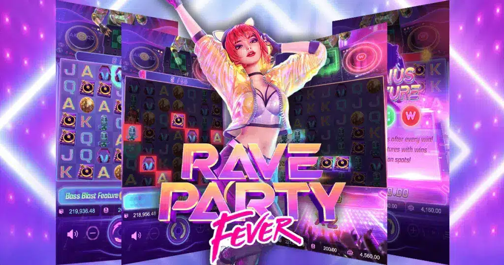Rave Party Fever ภาพรวมของเกมสล็อต