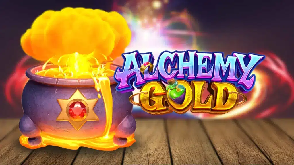 ทดลองเล่นสล็อต Alchemy Gold สู่เส้นทางแปรทองคำ!
